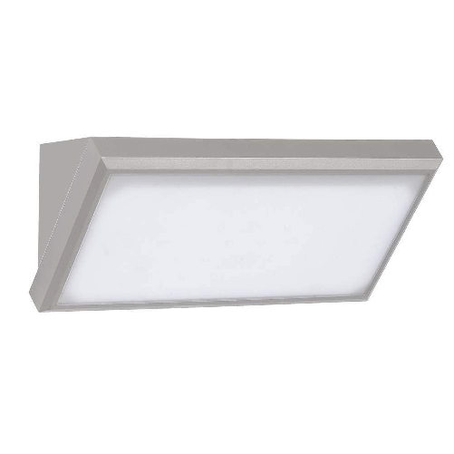 Applique Lampada Led Da Parete Angolare 12W Colore Grigio 4000K IP65 Luce Indiretto SKU-218234