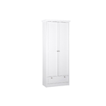 Intertrade 001734 – Armadietto Guardaroba – Scarpiera Aura 13, 80 x 200 x 39 cm, Colore: Bianco