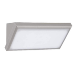 Applique Lampada Led Da Parete Angolare 20W Colore Grigio 3000K IP65 Luce Indiretto SKU-218236