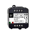 Dalcnet DLM1224-1CV-DMX Led Dimmer Bus DMX512 12V 24V 10A Pulsante N.O. 0/1-10V Potenziometro