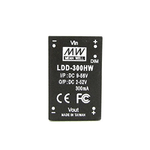 DC/DC Step Down Converter Meanwell LDD-300HW 300mA da DC9-56V a DC2-52V