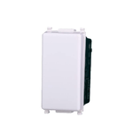 MODULO INTERRUTTORE UNIPOLARE 1P 16A 250V BIANCO COMPATIBILE VIMAR SERIE PLANA - ETTROIT