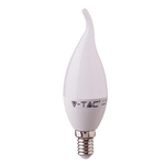 V-TAC PRO Lampadina LED Chip Samsung E14 55W Candela a Fiamma 3000K