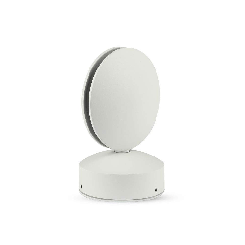 V-TAC Lampada LED da Muro Arrotondata 7W 110LM/W Fascio Luminoso a 360° Colore Bianco 4000K IP65
