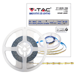 V-TAC Strip LED SMD2835 18W/m 5m 238 LED/m 135LM/W 24V 4000K IP20 10mm