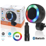 Linq-cassa Speaker Altoparlante Bluetooth Led Rgb Per Manubrio Bici Bicicletta Pk6826 -