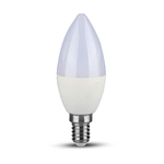 V-TAC PRO Lampadina LED Chip Samsung E14 7W Candela 3000K