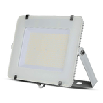 Faro Led Flood Slim Alta Luminosita 120lm/W 200W 24000lm Freddo 6400K Carcassa Bianca IP65 Chip Samsung SKU-788