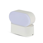 Lampada LED 6W, da Parete Bianco Testa Ruotabile Wall Light Bianco Caldo 3000K Ip65