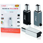 Linq-adattatore Da Type-c Femmina A Usb-bm Maschio Per Stampanti Sintetizzatori Tpc9104 -