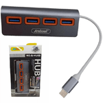 Andowl-hub 4 Porte Usb 3.0 Con Connessione Usb-c Type-c Q-hu5b Collegamento Dispositivi -