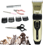 Andowl-tosatrice Elettrica Professionale Tagliacapelli Q-cw99 Cordless Per Cani Gatti -