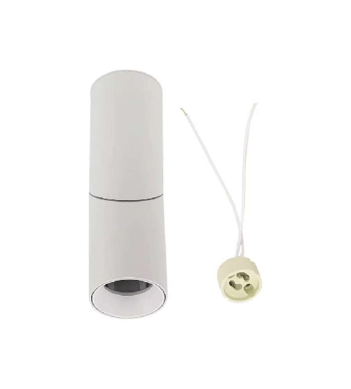 V-TAC Portafaretto LED Montaggio a Plafone GU10 Corpo Bianco