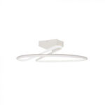 V-TAC Lampadario LED dal Design Moderno Rotondo 20W in Alluminio Colore Bianco 4000?