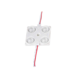 Modulo Mattone LED 4 SMD 2835 Colore Rosso 12V 1,5W IP68 Con Lente Ingrandimento 160 Gradi SKU-5131