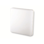 Plafoniera Led Quadrata 25W 100LM/W Freddo 6400K IP44 300X300X48mm Carcassa Bianca SKU-13979