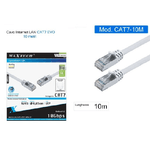 Maxtech-cavo Di Rete Cat 7 Lan Ethernet 10 Metri Cavetto Patch Maxtech Cat7-lan10m -