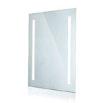 V-TAC Specchio LED Rettangolare 17W con Sistema Anti-appannamento 500*390*35mm 6400K IP44