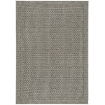 benuta Tappeto per interni ed esterni, grigio chiaro, 120 x 170 cm, facile da pulire, adatto per interni ed esterni, balconi e terrazze