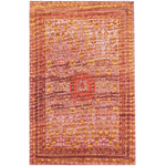 benuta Tappeto, Cotone, Colore: Rosso, 75 x 165 cm