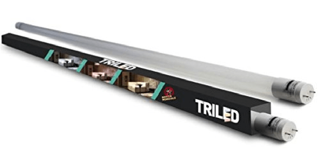 Baesten Triled Baesten Tubo LED 3 colori T8, 17W, (equivalenti a 100w), Uso interno ed esterno