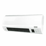 TERMOVENTILATORE CERAMICO A MURO STUFA ELETTRICA PARETE CUCINA BAGNO SCALDINO 2000W CON TIMER E TELECOMANDO HM8878