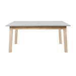 Epik Epico Tavolo da Pranzo, Materiale Legno massello, Elegance Endgrain/Scala di Grigi, Esstisch 160/240