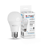 V-TAC Lampadina LED E27 10W A60 Compatibile con Google Home e Amazon Alexa Tramite App Smart RGB e 3 in 1 Dimmerabile