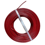 100mt Cavo Elettrico 1,5mm, FS17 450/750V Unipolare 1X1.5mm, Made In Italy (Rosso)