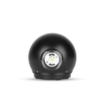 Applique Lampada LED da Muro Palla Sferica 6W 3000K Carcassa Nera Doppio Fascio Luminoso IP65 SKU-8303