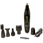 Maxtech-rifinitore Rasoio Elettrico 5in1 Naso Orecchio Capelli Trimmer Gm-3125 Ricaricabile -