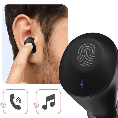 Auricolare Bluetooth V5.3 - Cuffie Con Custodia Ricarica 100h Autonomia Cancellazione 889003