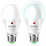 EXTRASTAR Lampadina Con Sensore, E27 Lampadine LED con Sensore Crepuscolare da Esterno