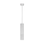 Lampada a Sospensione Cilindro Attacco GU10 Corpo in Alluminio Bianco D:60*300MM SKU-6779