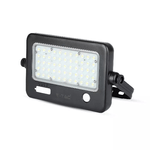 Lampada Faro Led Con Pannello Solare 10W 1100LM 4000K Doppio Sensore PIR Base Inclinabile IP65 SKU-8674