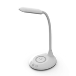 Lampada Led Da Tavolo 4W CCT Dimmerabile Con Caricatore Wireless QI Smartphone Base Rotondo SKU-8605