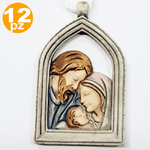 Trade Shop Traesio-bomboniere Nativita' Arco Cresima Giuseppe Madonna Bambino Ceramica Appendino -