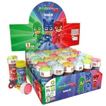 Trade Shop Traesio-bolle Di Sapone Pjmasks Confezione 36 Pz Flacone 60 Ml Gadget Party -