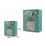 Trade Shop Traesio-set 3 Pz. Buste Busta Da Regalo 30x42x12cm 65911 Varie Fantasie Compleanno Festa -