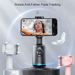 Trade Shop Traesio-stabilizzatore 360° Gimbal Per Video Live Con Rilevamento Volto Automatico -