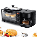 Linq-macchina Colazione Elettrica 3in1 Tx-8251 Forno Multifunzione Padella Caffettiera -