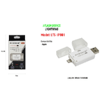 Maxtech-pennetta Otg Per Schede Sd/tf Usb Adattatore Compatibile Con Ios Maxtech Lts-ip001 -