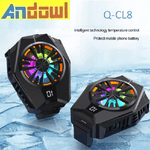 Andowl-radiatore Di Raffreddamento Per Cellulare Ventola Silenziosa Schermo Led Q-cl8 -