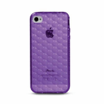 Trade Shop Traesio-sbs Bubble Custodia Case Cover Smartphone Per Apple Iphone 5 5g 5s Viola -