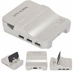 Trade Shop Traesio-adattatore Om-102 Otg E Mhl A Hdmi Hdtv Lettore 3 Usb + Interruttore Microusb -