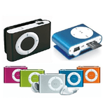 Trade Shop Traesio-mini Lettore Mp3 Player Clip Usb Supporta 32gb Micro Sd Fm Radio Batteria Litio -