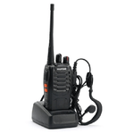 Trade Shop Traesio-ricetrasmittente Portatile Professionale Bf-888s Uhf Vhf 2w Radio Walkie Talkie -