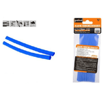 Kaela-set 10pz Guaine Termorestringenti Termoretrattili Blu 12 X 120 Mm Per Cavi 57081 -