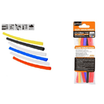 Kaela-set 10pz Guaine Termorestringenti Termoretrattili Colorate 5 X 120 Mm Cavi 57093 -