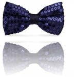 Trade Shop Traesio-papillon Paillettes Viola Teatro Paillette Raso Cravattino Farfallino Cravatta -